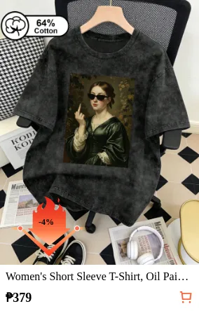 Women s Short Sleeve T-Shirt Oil...