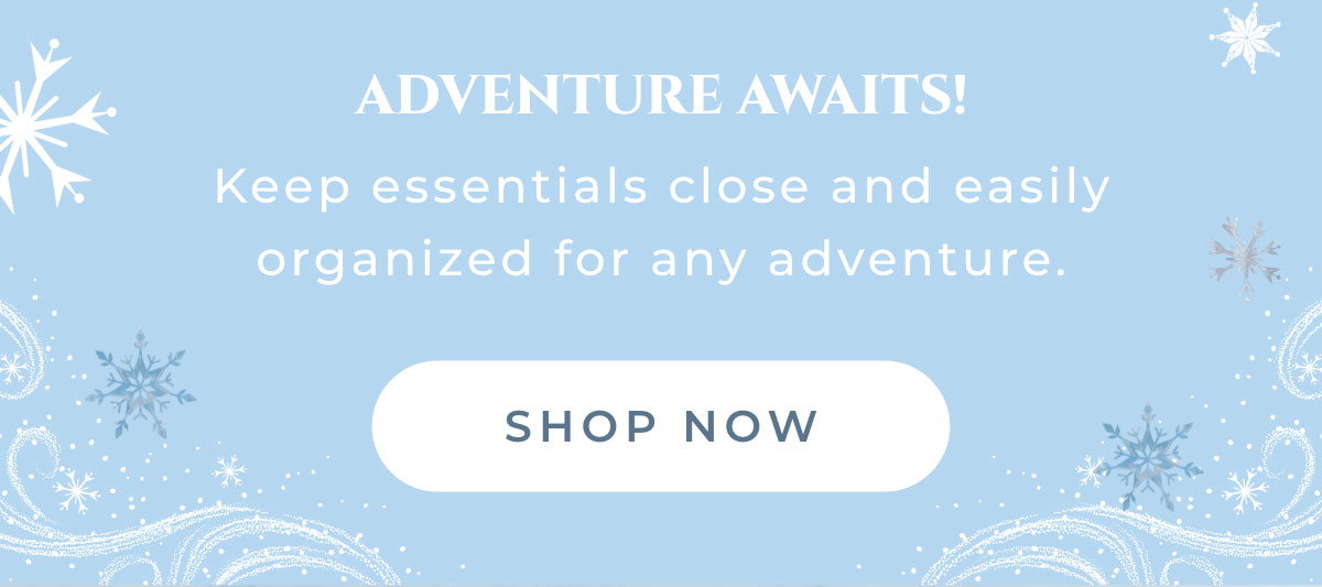 Adventure Awaits! Keep essentials close and easily organized for any adventure [SHOP NOW]