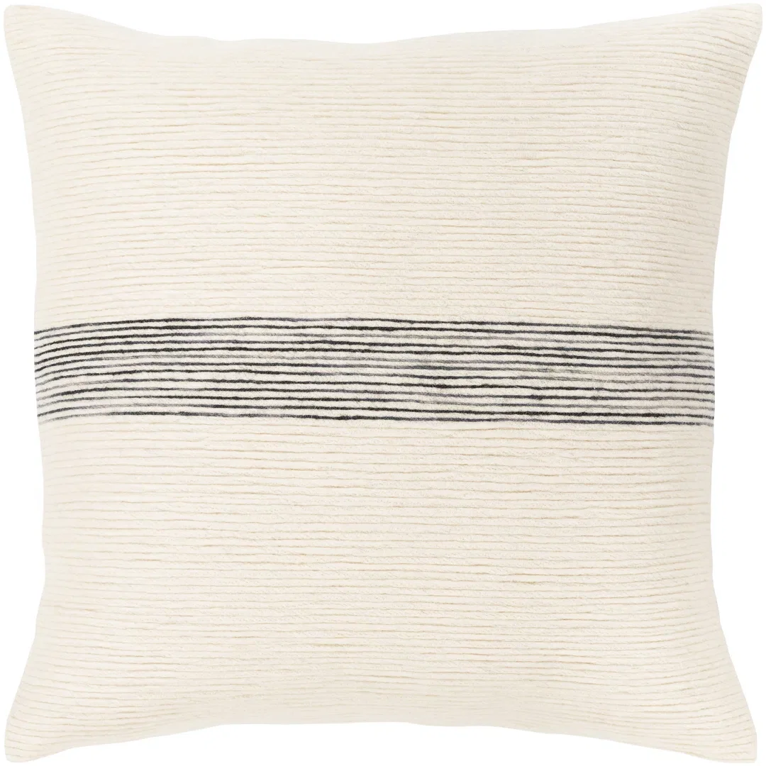 Cason 100% Wool Throw Square Pillow