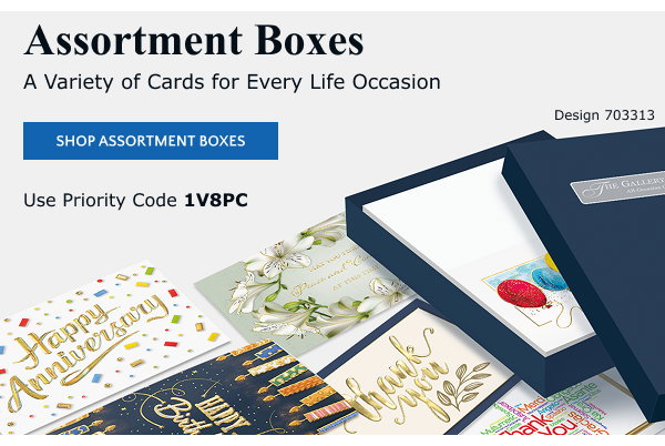 A Variety of cards for every life occasion