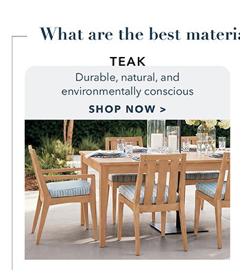 Teak | Shop now >