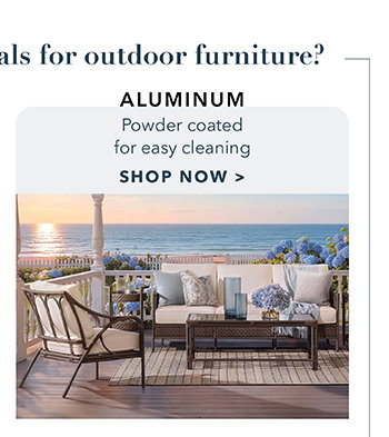 Aluminum | Shop now >