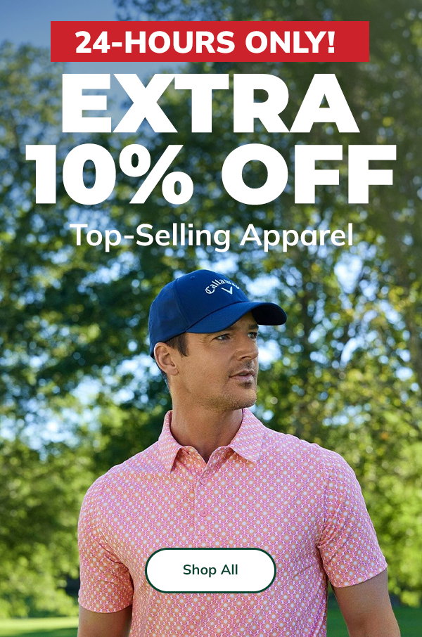 Extra 10% Off Apparel - Today Only - Shop NOW!