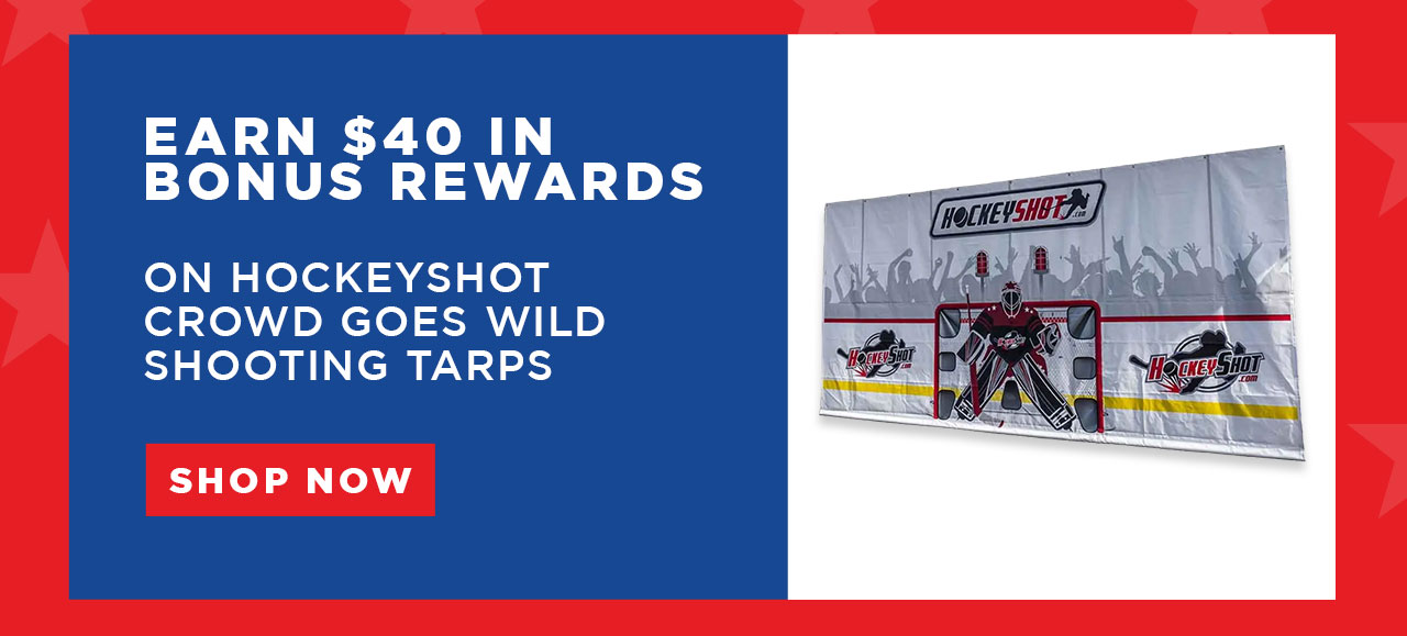 B3 - Shop HockeyShot Crowd Goes Wild Shooting Tarp