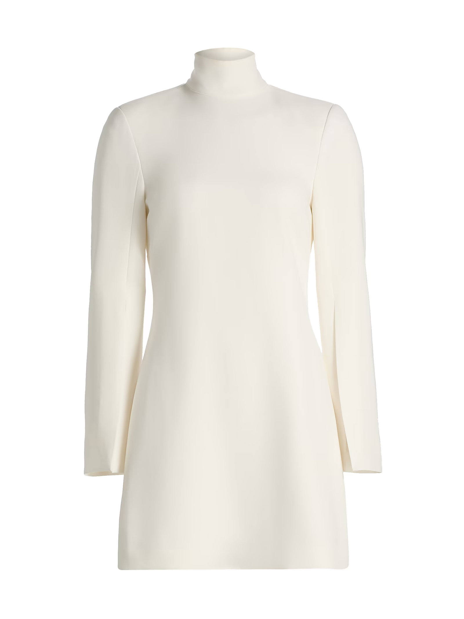 Cinq À Sept Randa Split-Sleeve Turtleneck Minidress