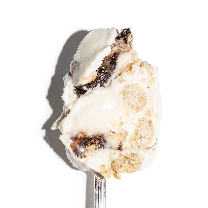 campfire s'mores ice cream