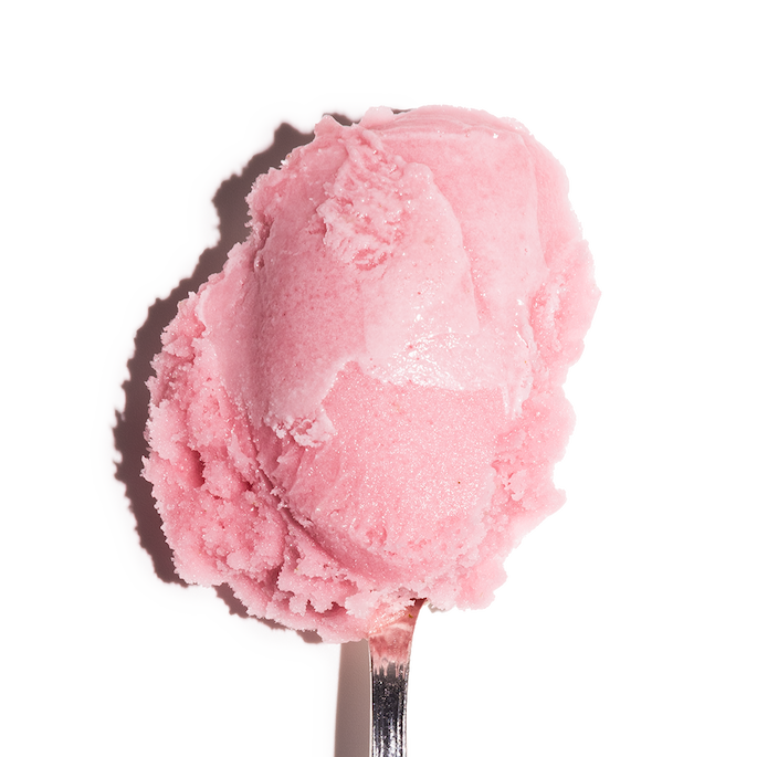 Hibiscus Chili Punch sorbet