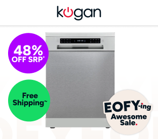 Kogan 60cm Freestanding Dishwasher (15 Place, Stainless Steel) Product Image