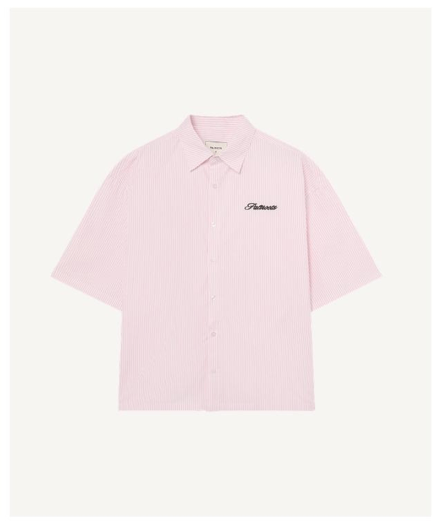 Workshop Striped Shirt Light Pink
