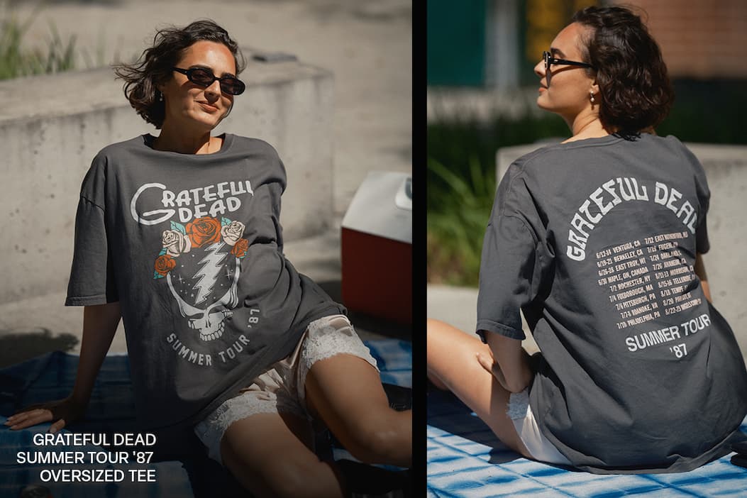 Unisex Grateful Dead Oversized tee