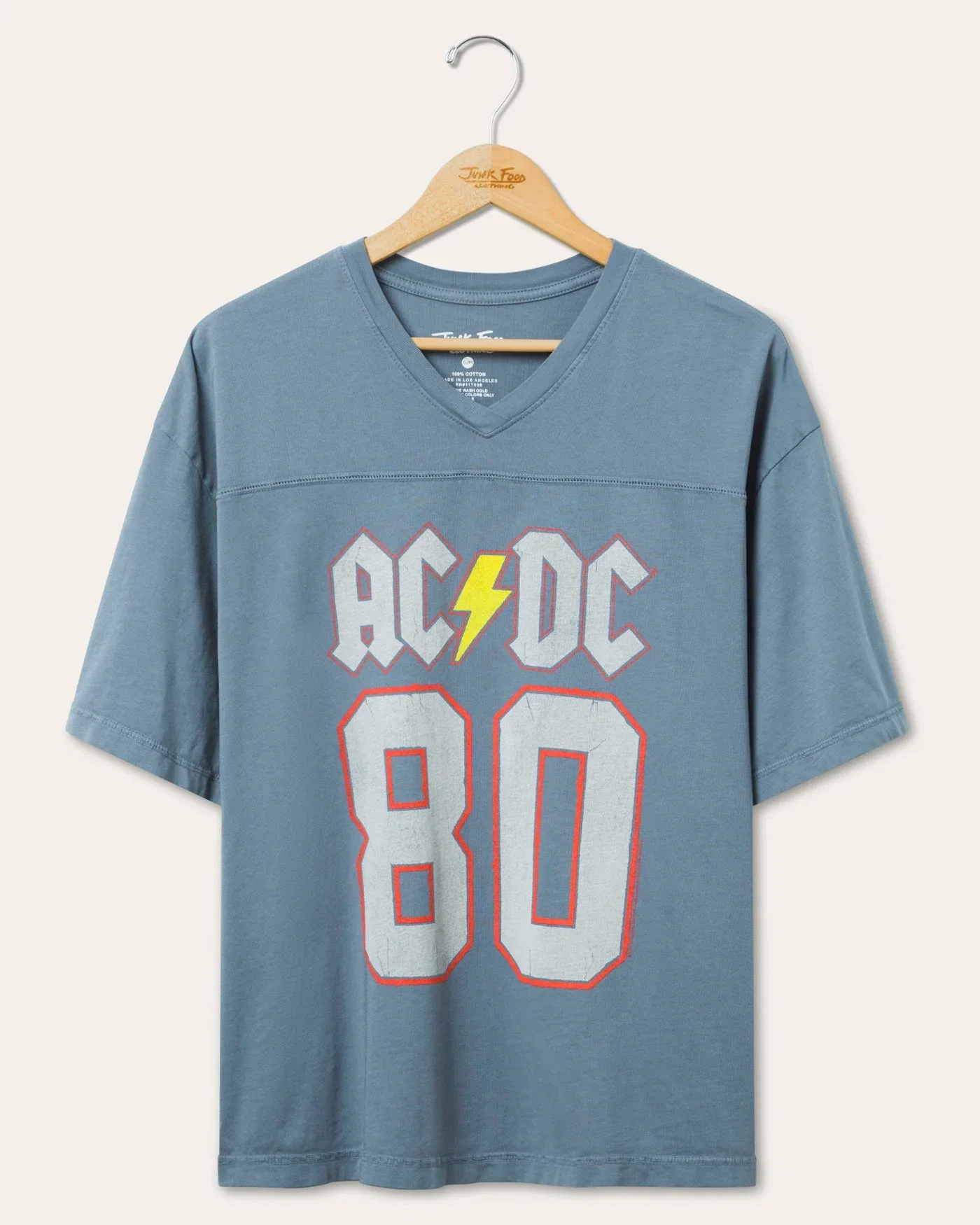 Image of AC/DC Back in Black Tour '80 Hockey Tee