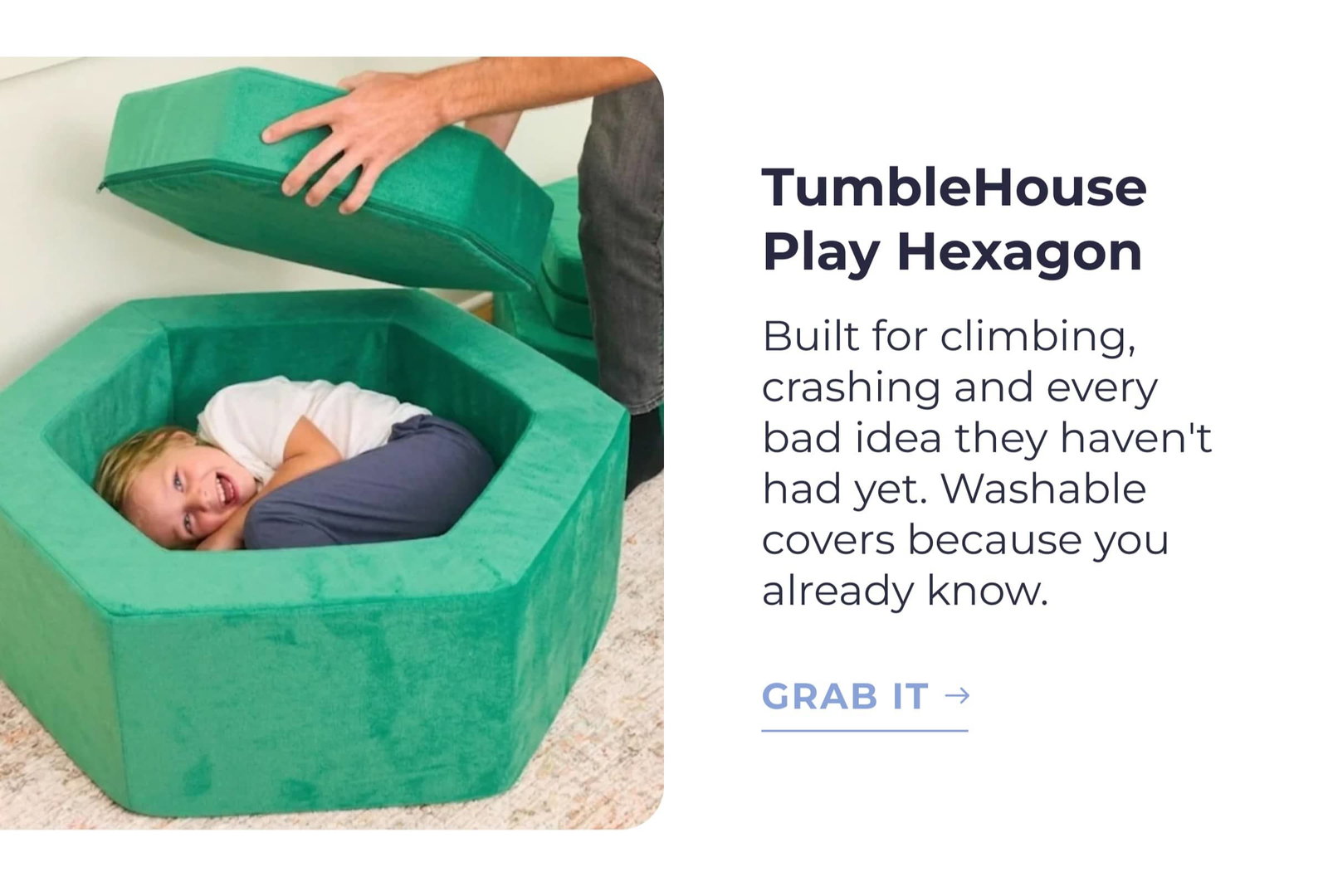 TumbleHouse Play Hexagon