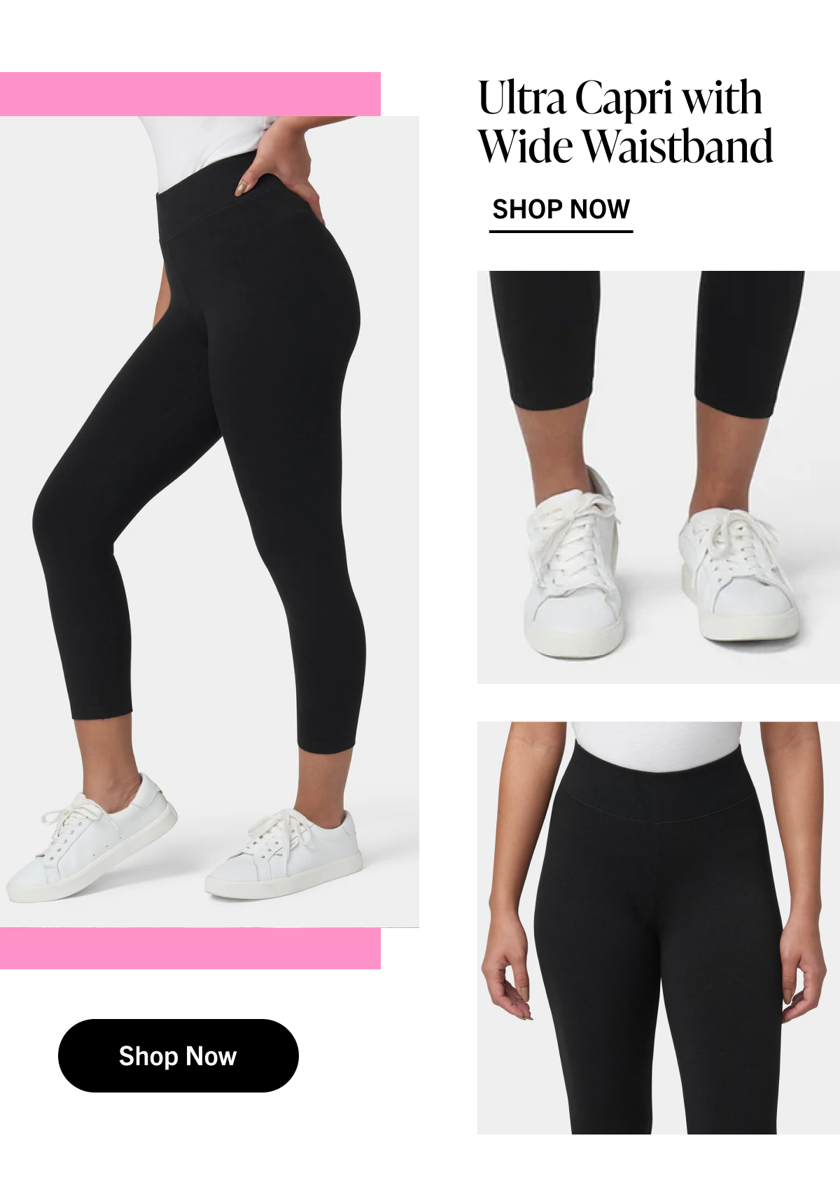 Ultra Capri with Wide Waistband