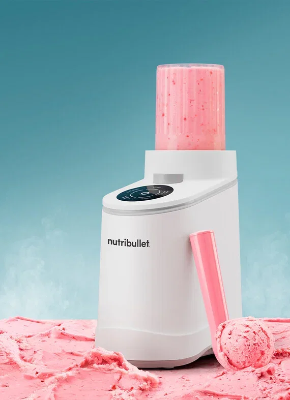Nutribullet Chill NBD0503W glassmaskin & Ultra NB1206S personal blender, vit/silver