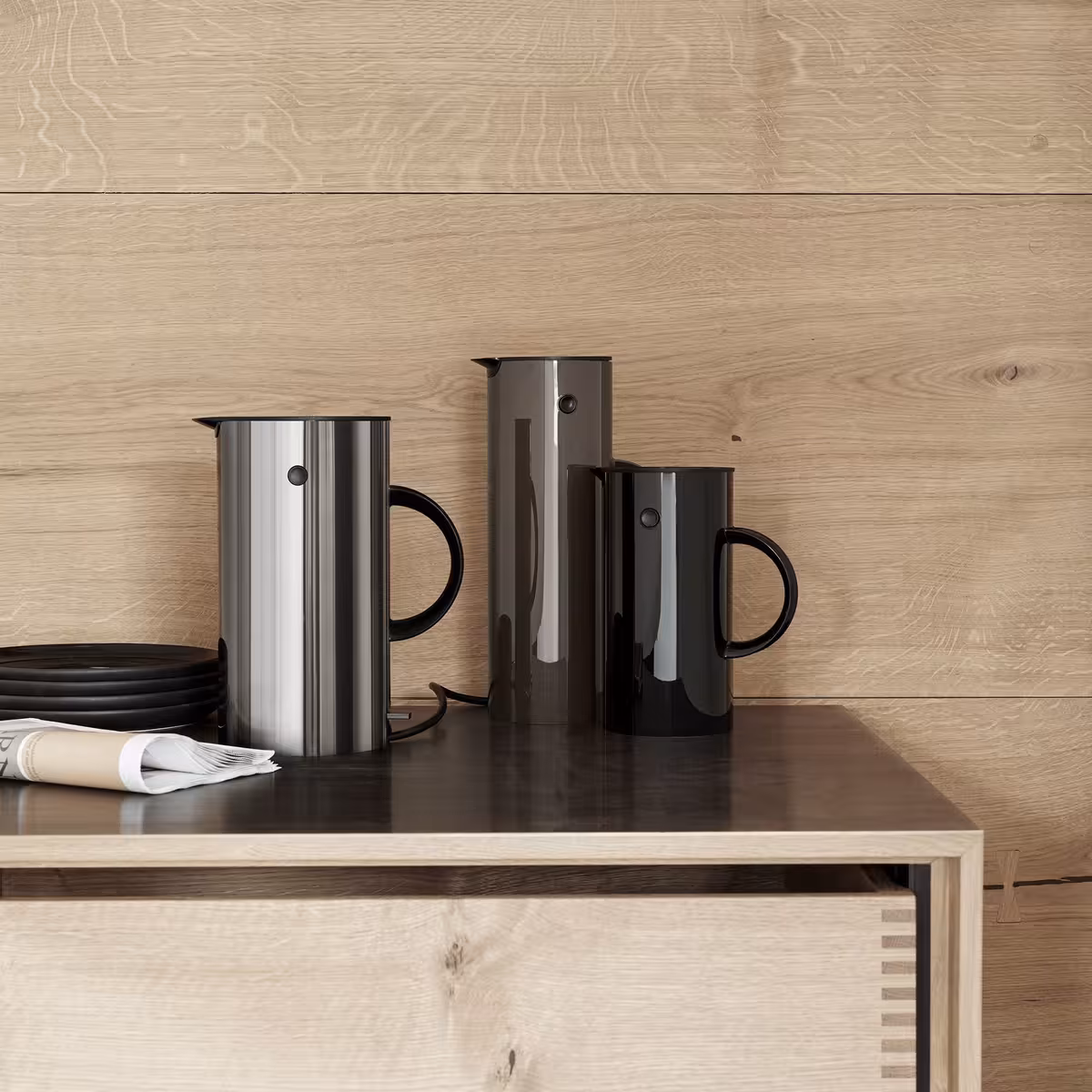 Stelton EM77 Vattenkokare 1,5 liter, stål