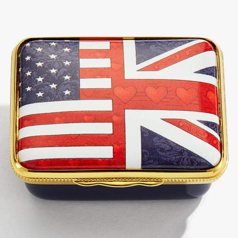 Image of "A Special Relationship" Enamel Box