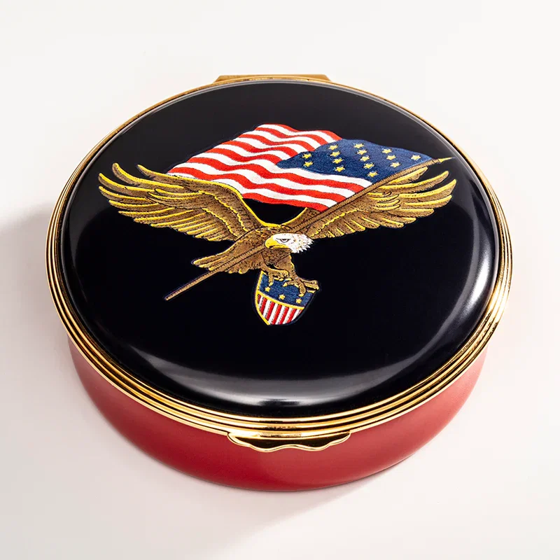Image of Star-Spangled Banner Enamel Box