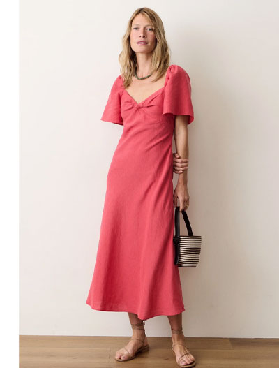 Iris Linen Dress