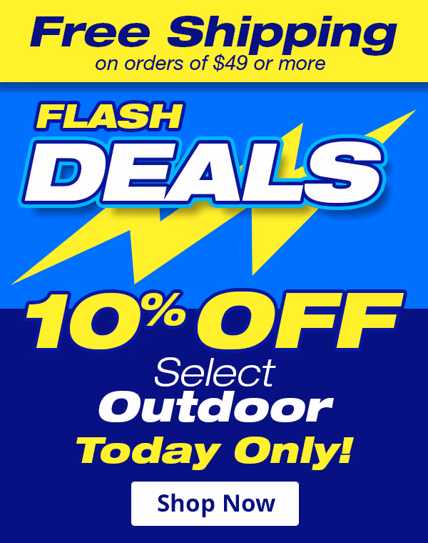 10% Off Select Outdoor Items