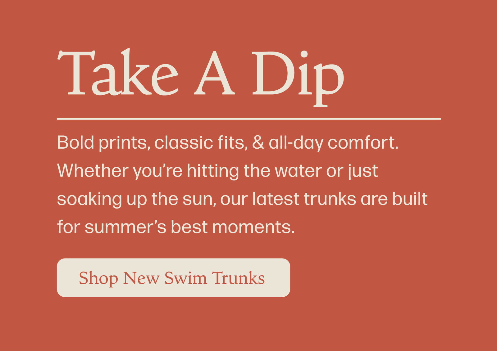 Take A Dip