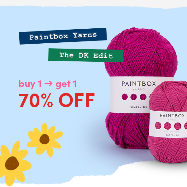 Best of DK Paintbox Yarns: Buy 1, Get 1 70% Off