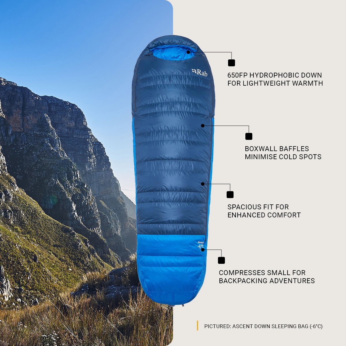 Rab Ascent Down Sleeping Bag