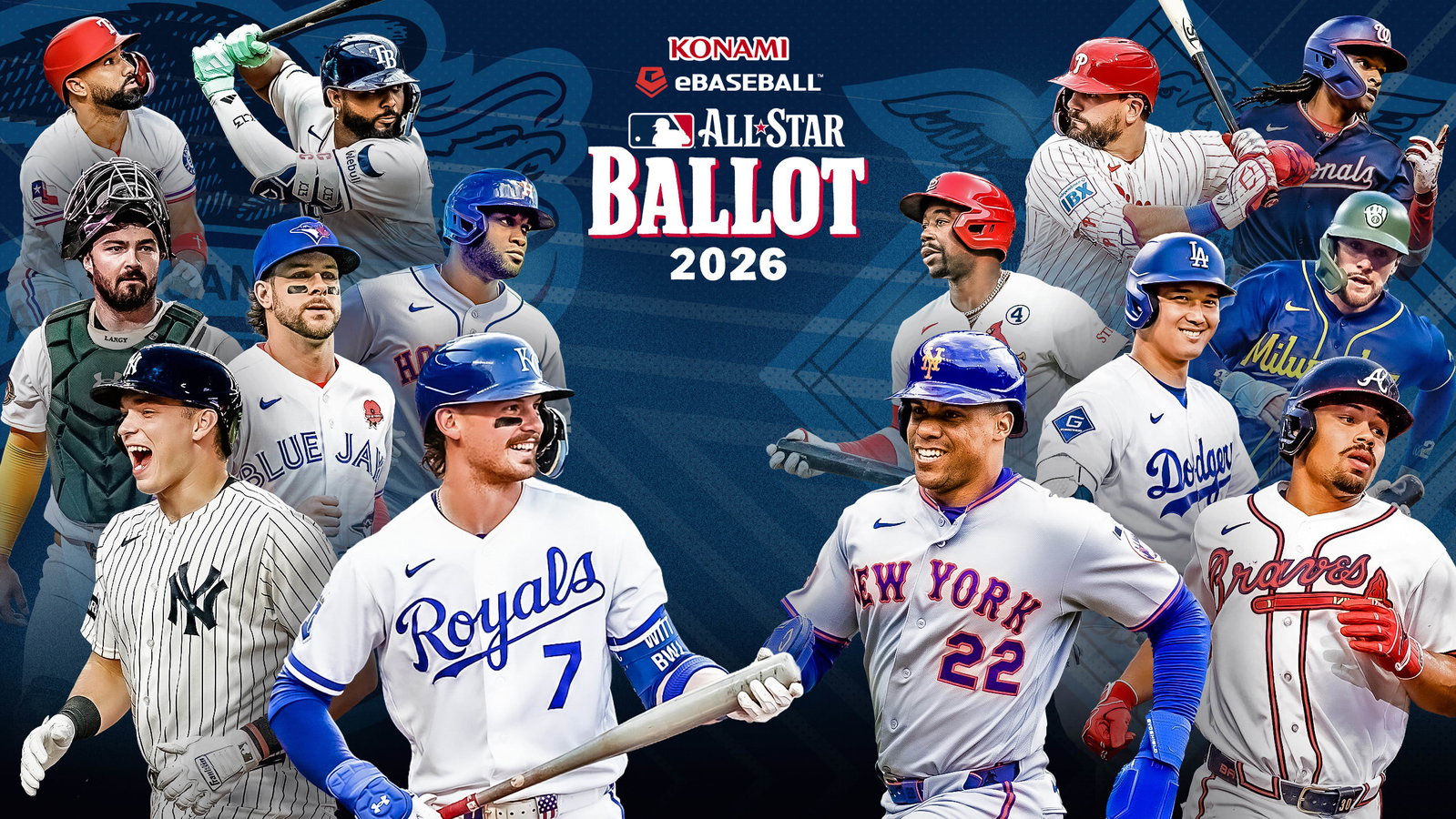 KONAMI eBaseball MLB All-Star Ballot
