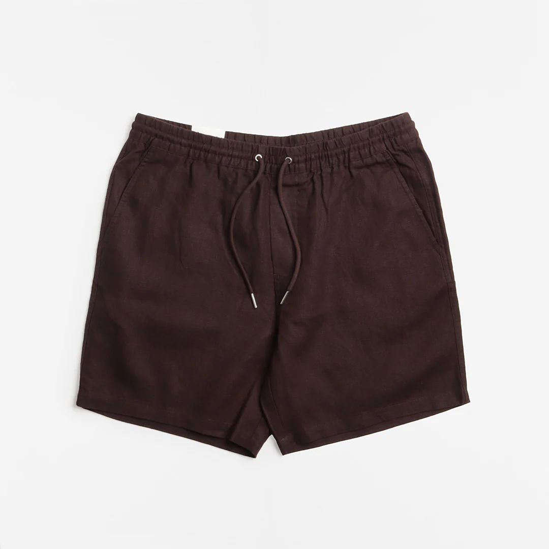 NN07 Gregor Casual Drawstring Linen Shorts  at Urban Industry Store