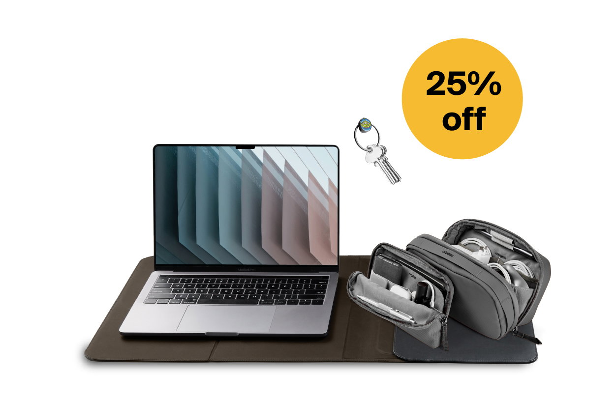 an image of a promotional ad for a travel wallet