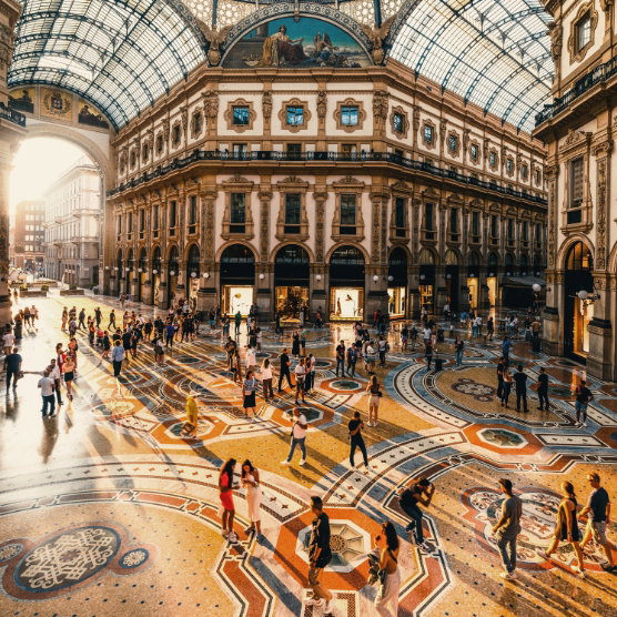 Find flights to Milan