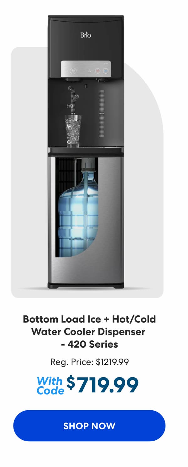 Bottom Load Ice + Hot/Cold Water Cooler Dispenser - 420 Series