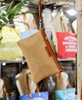Diana Clutch - Raffia in Natural