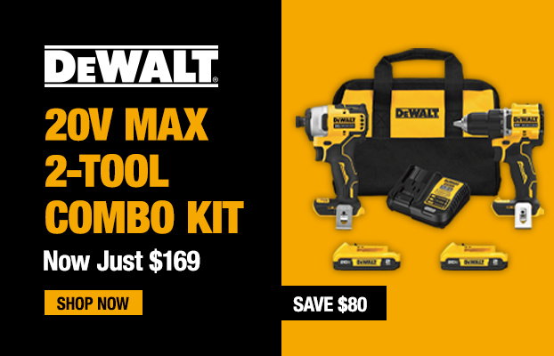Dewalt 20V Max 2 Tool Combo Kit Sale