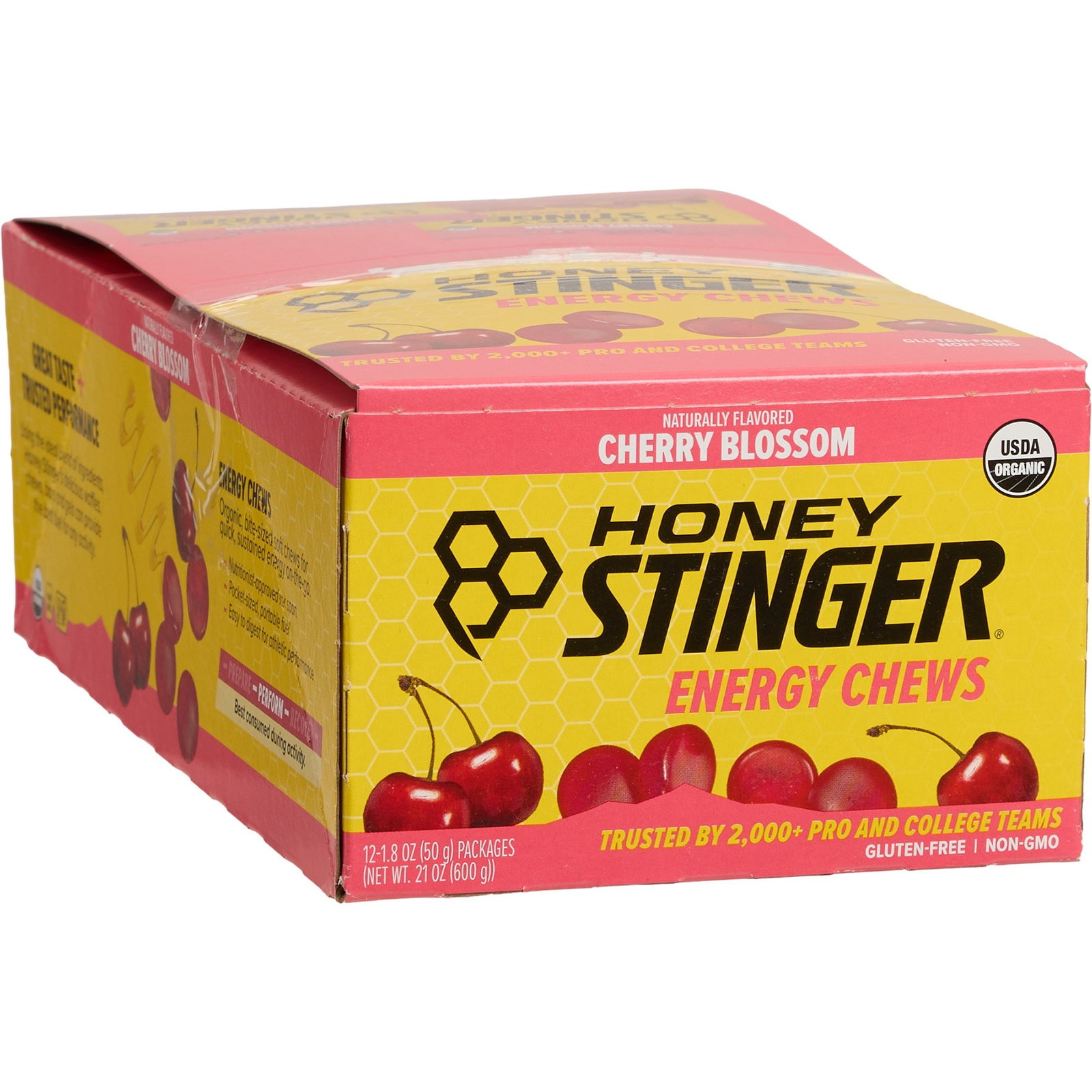 Honey Stinger Cherry Blossom Gluten-Free Organic Energy Chews