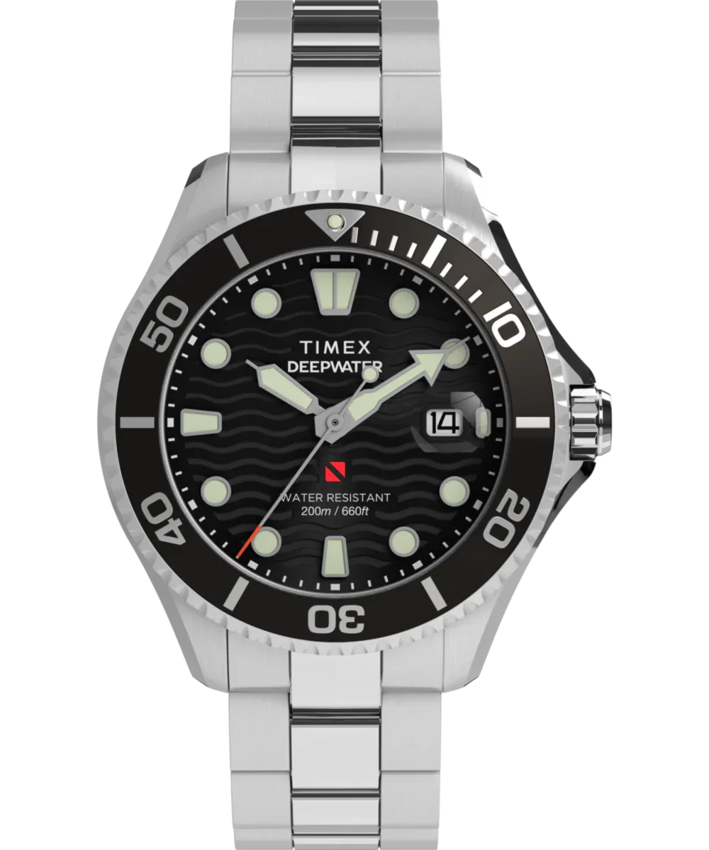 Image of Deepwater Meridian 200 44mm Stainless Steel Bracelet Watch