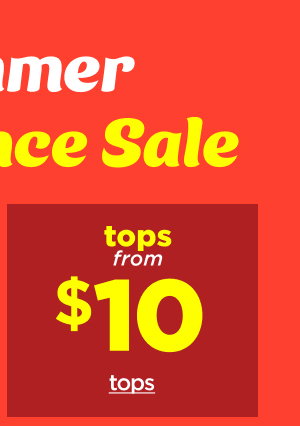 $10+ tops. Shop tops