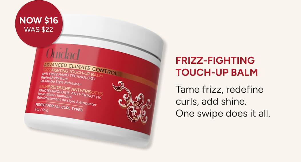 Frizz-Fighting Touch0Up Balm - tame frizz, redefine curls and add shine . 