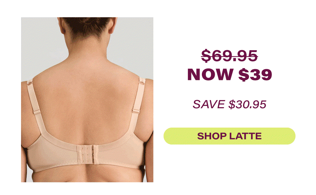 Coral Underwire Bra - $39*