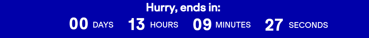 Hurry, ends on 06/25 at 11:59 PM eastern time.