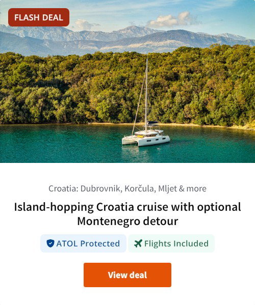 Island-hopping Croatia cruise with optional Montenegro detour