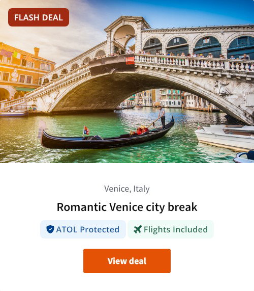 Romantic Venice city break