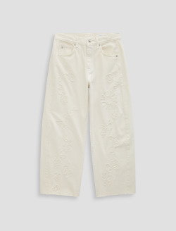 Hattie Crop Jean in Grapeful Glow