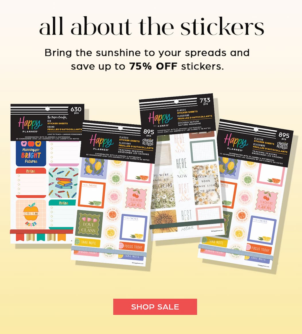 All about the stickers - Up to 75% OFF