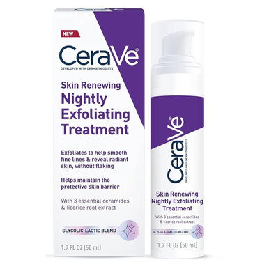 Cerave Skin Renewing Nightly Exfoliating Treatment (2-Pack)