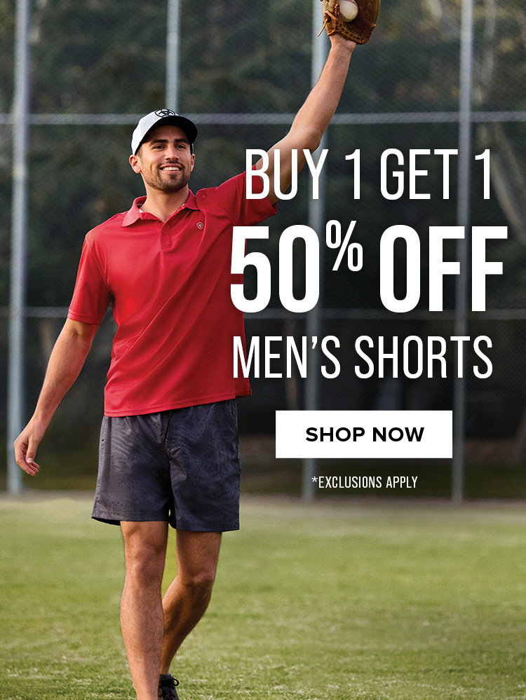 Buy 1 Get 1 50% OFF Men's shorts