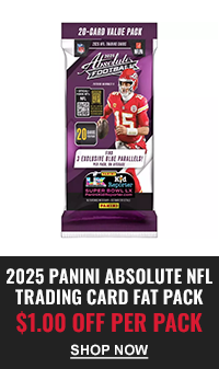 Shop 2025 Panini Absolute NFL Trading Card Fat Pack