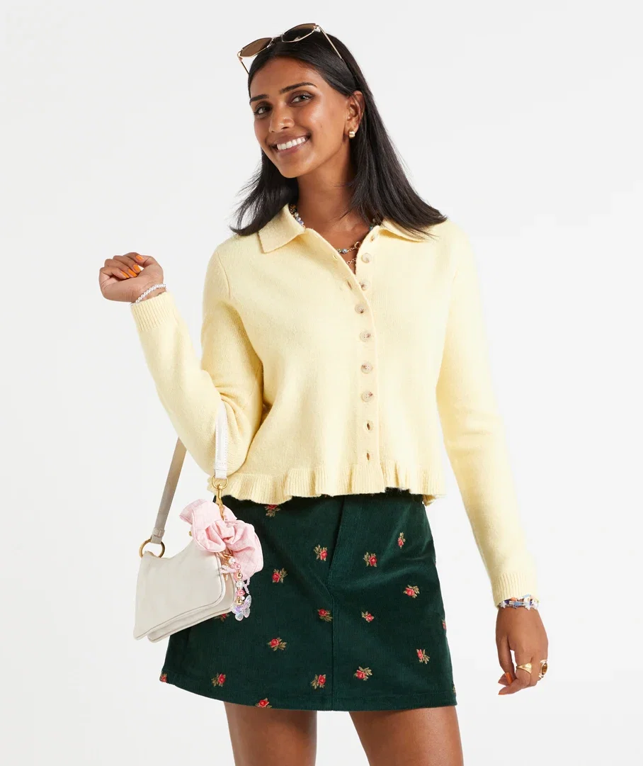 PENNY PETERPAN COLLAR CARDIGAN