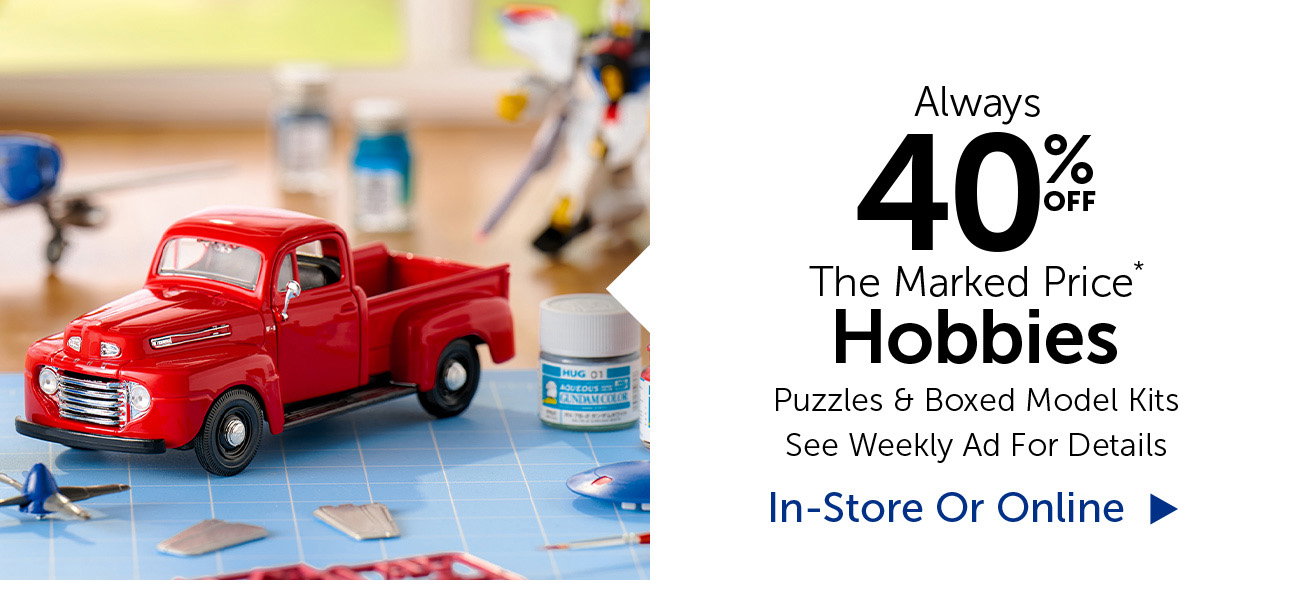 Always 40% Off The Marked Price - Hobbies - Puzzles & Boxed Model Kits