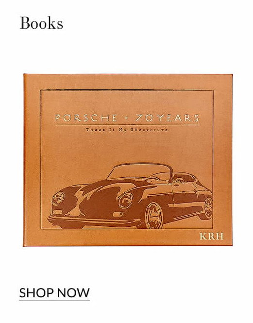 Porsche 70 Years Leather Bound Book