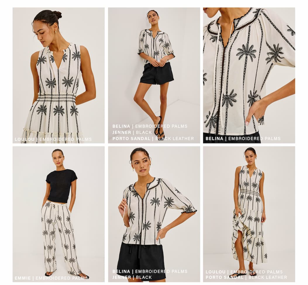 Shop Embroidered Palms